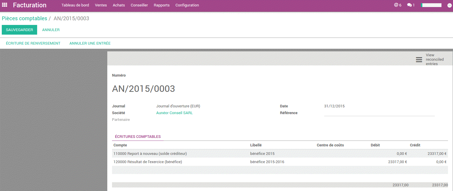 Odoo text and image block