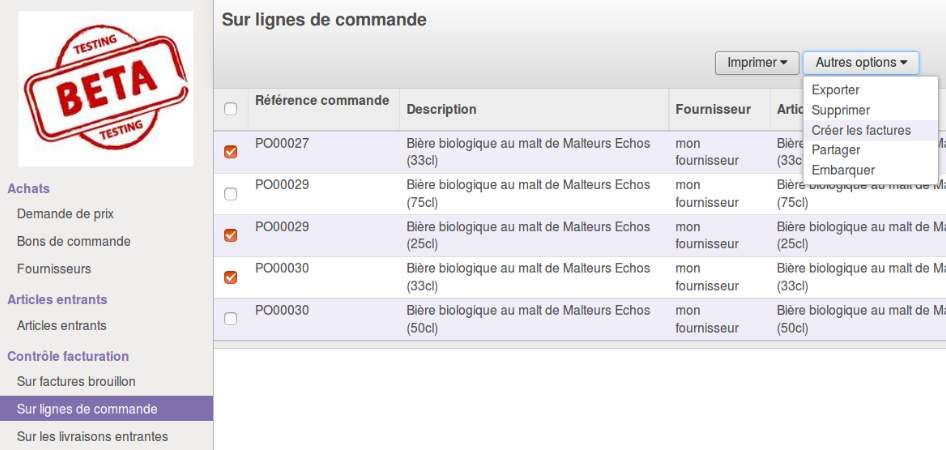 Odoo image and text block